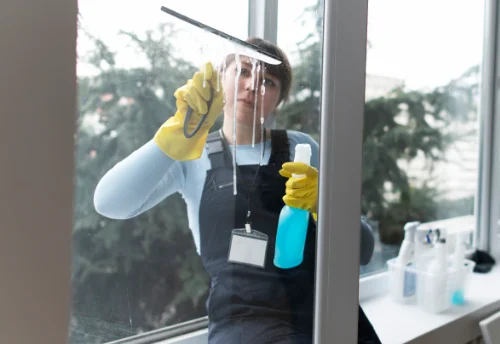 Nettoyage de vitres intérieures et extérieures à Notre-Dame-d'Oé